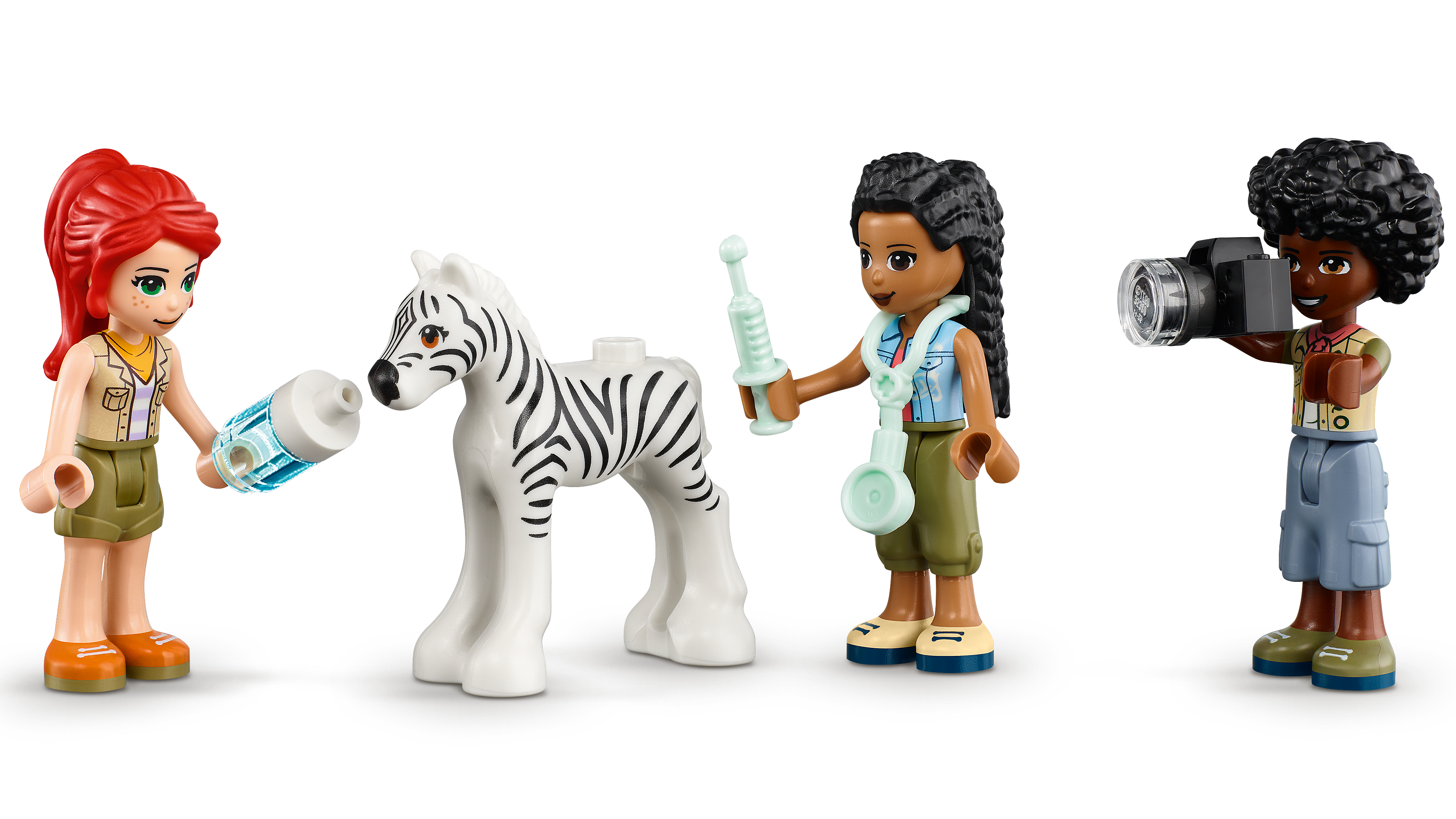 LEGO Friends Mia's Wildlife Rescue Toy 41717 with Zebra and Giraffe Safari  Animal Figures plus 3 Mini Dolls, Birthday Gift Idea for Kids, Girls & Boys  Age 7 Plus Years Old 
