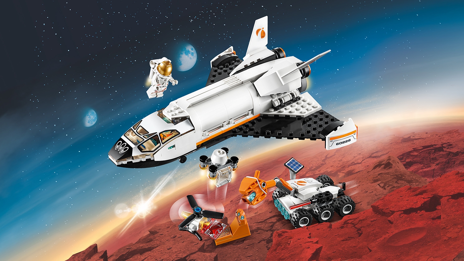LEGO 60226 Mars Research Shuttle 