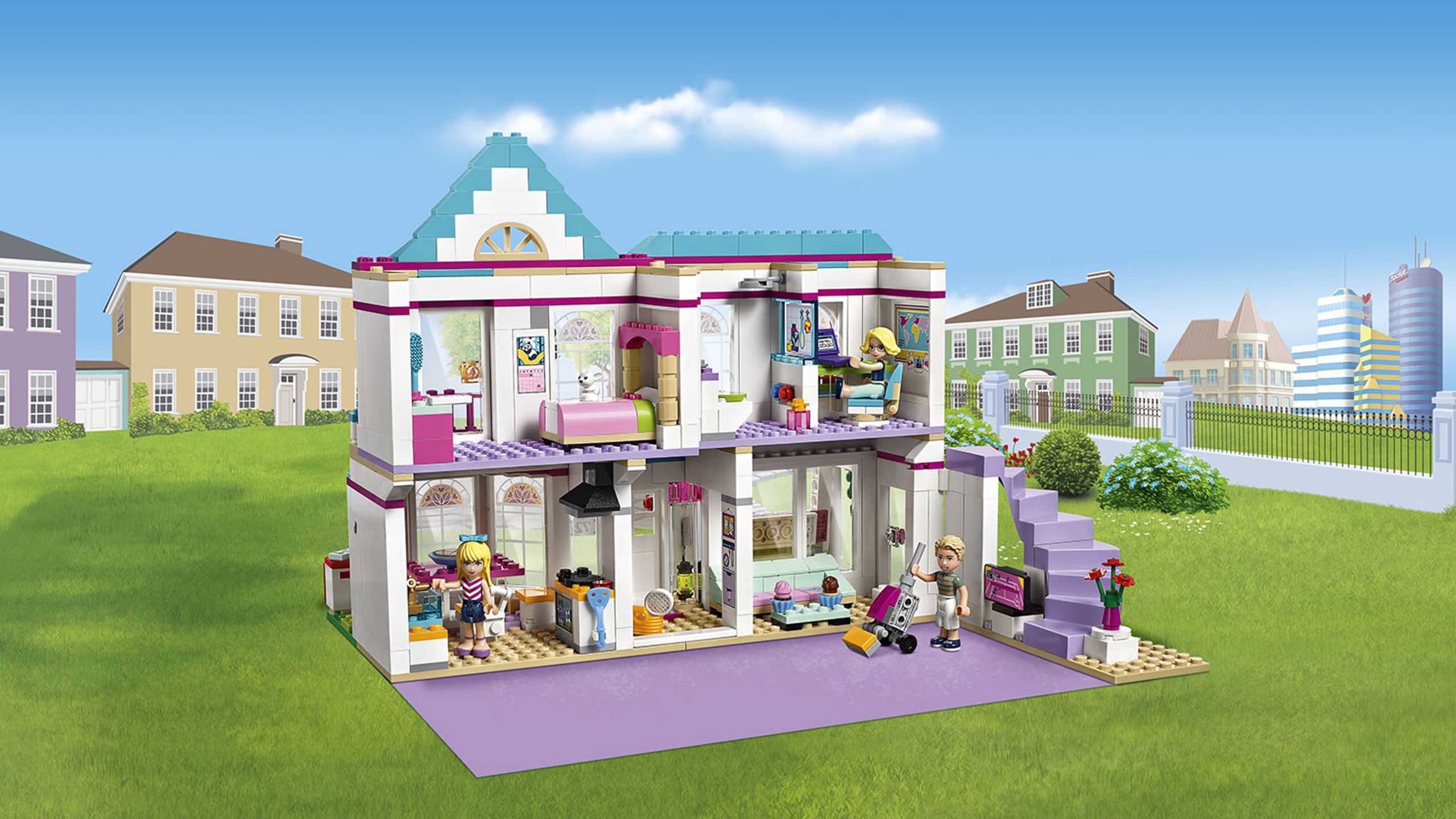 ステファニーのオシャレハウス - ビデオ - LEGO.comキッズ