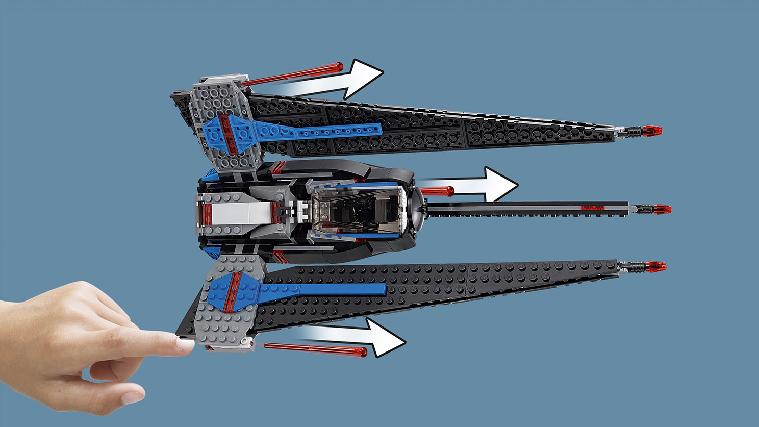 Lego® Star Wars Minifigur M-OC Hunter Droid aus Set 75185 Neu 