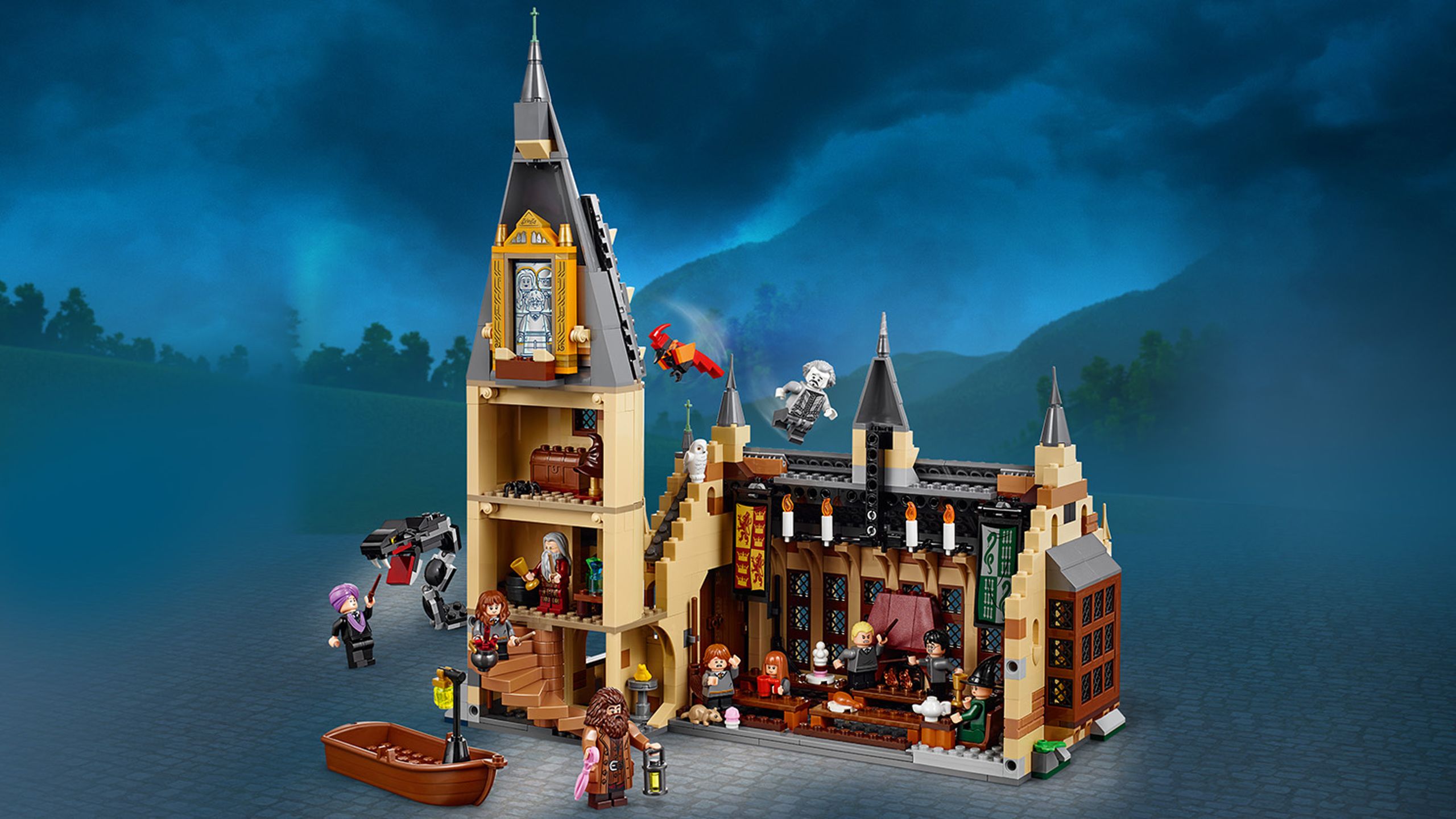 ホグワーツの大広間 - ビデオ - LEGO.comキッズ