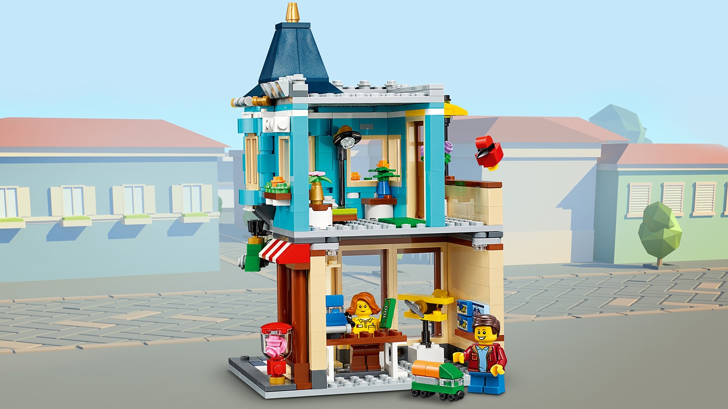 タウンハウス おもちゃ屋さん 31105 - レゴ®クリエイターセット - LEGO