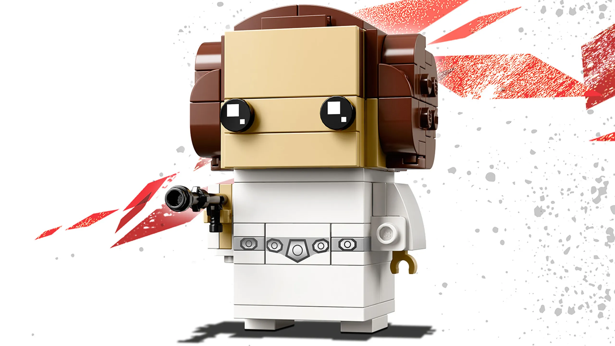 LEGO Brickheadz - 41628 Princess Leia Organa - Build a LEGO Brickheadz version of Princess Leia from the movie Star Wars: Episode V The Empire Strikes Back and display on a baseplate.