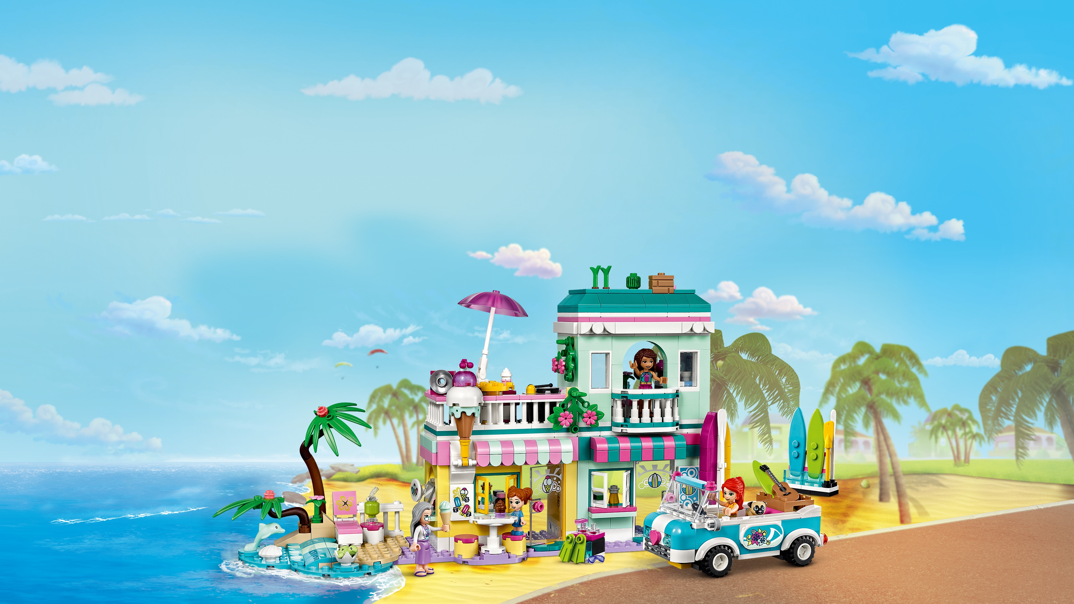 サーファーの ビーチハウス - ビデオ - LEGO.comキッズ