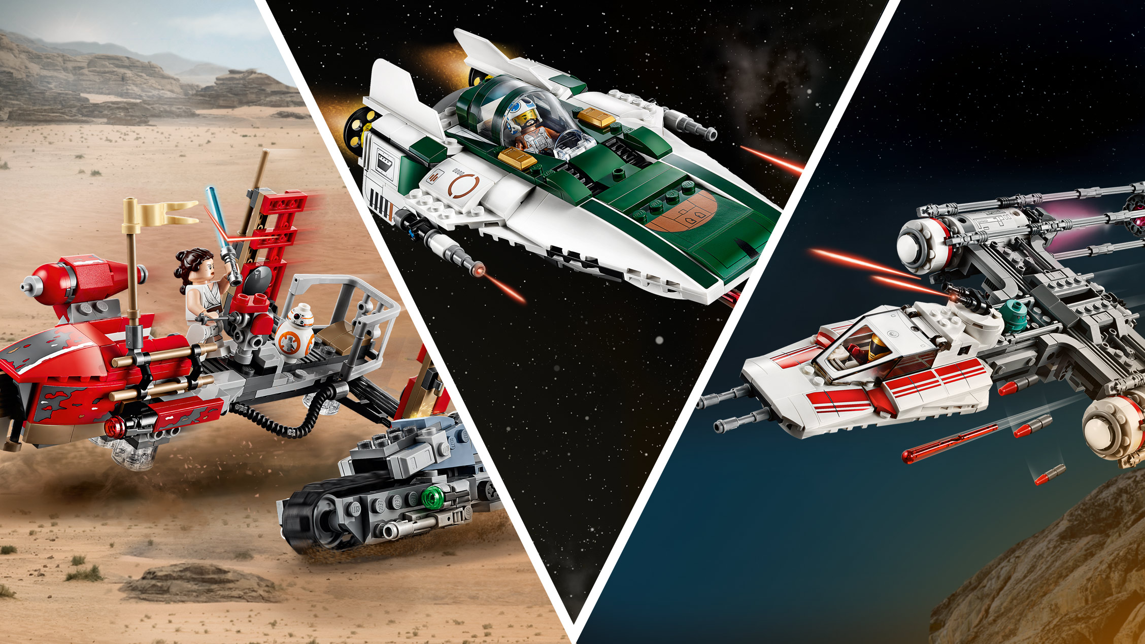 hold ost Repressalier LEGO® Star Wars™ vehicles for the light side - LEGO.com for kids