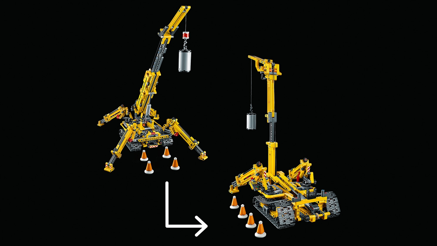 スパイダークレーン 42097 - レゴ®テクニックセット - LEGO.comキッズ