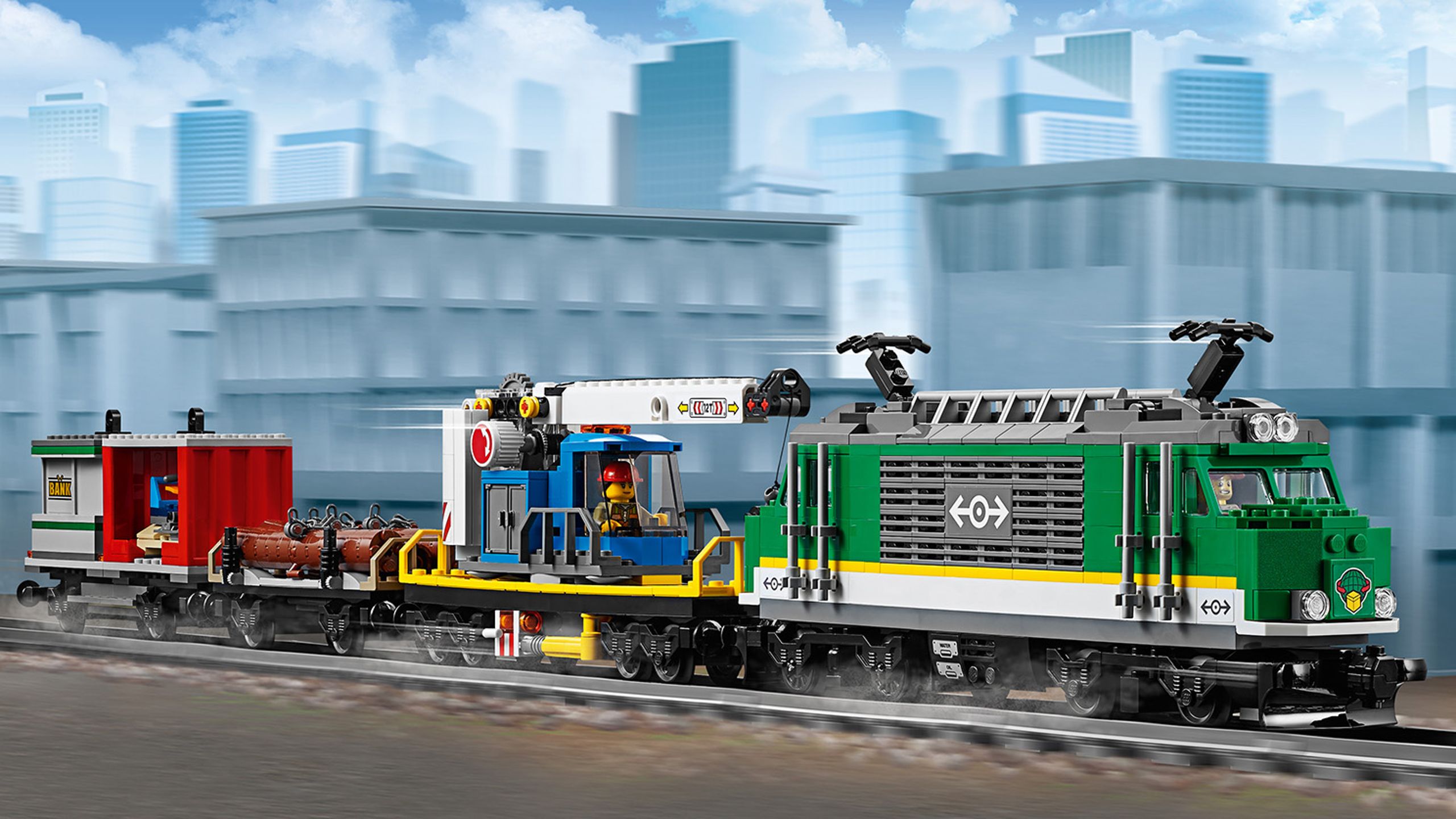 貨物列車 - ビデオ - LEGO.comキッズ