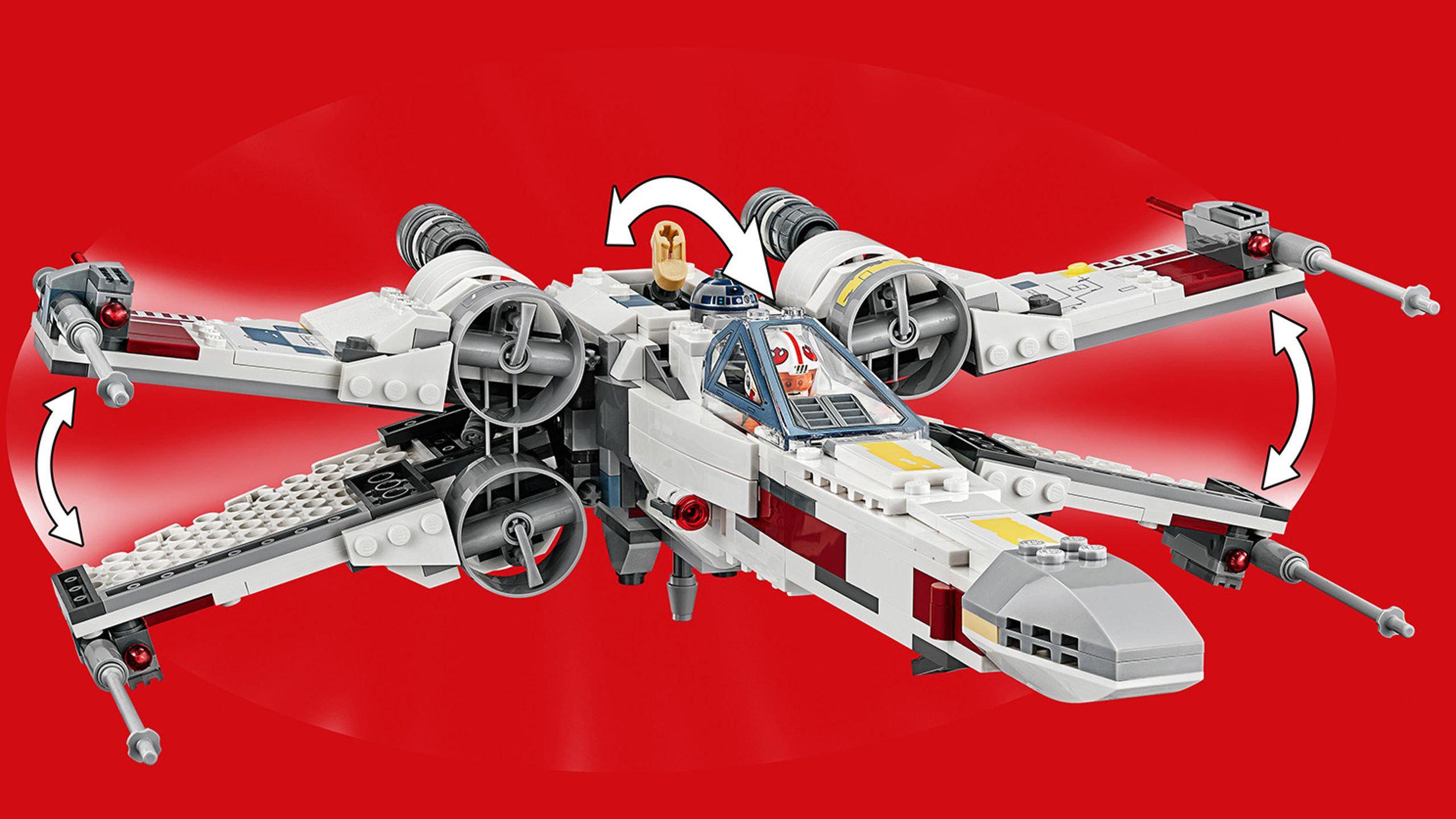 Xウィング・スターファイター - ビデオ - LEGO.comキッズ