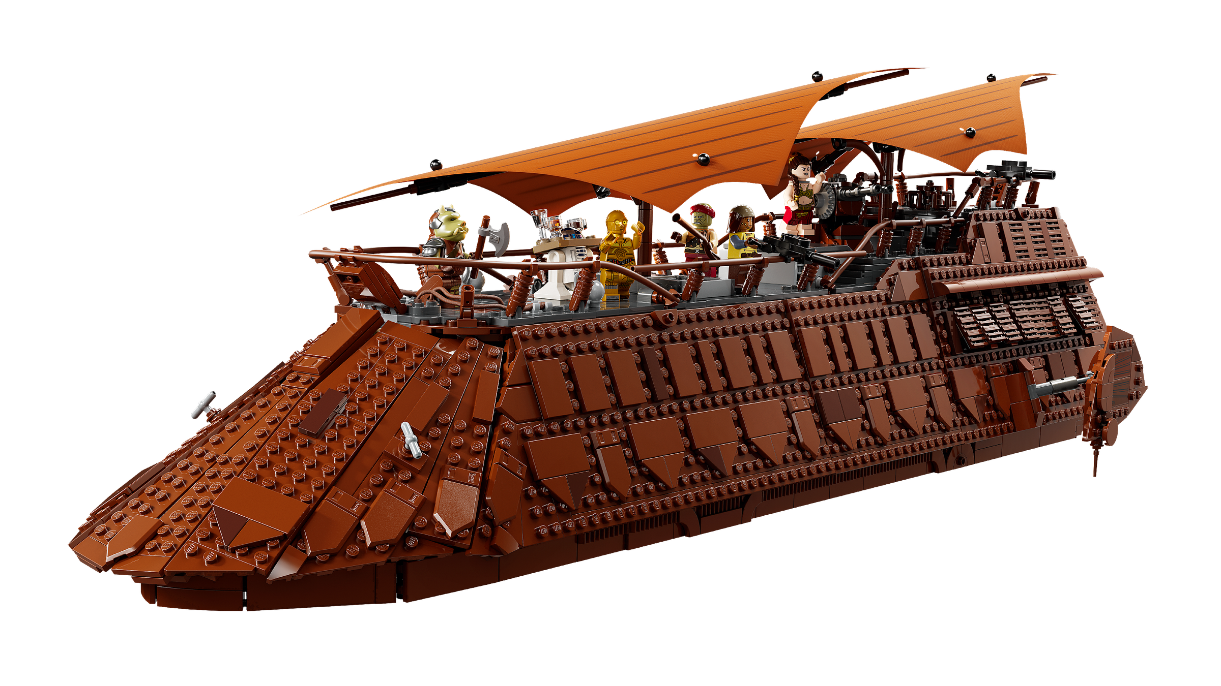 LEGO La barge à voiles de Jabba 75397, vue officielle du set