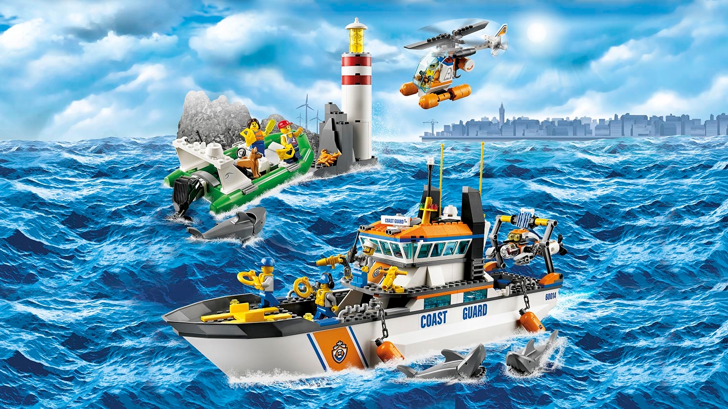 Coast Guard Patrol 60014 - City Sets - for kids