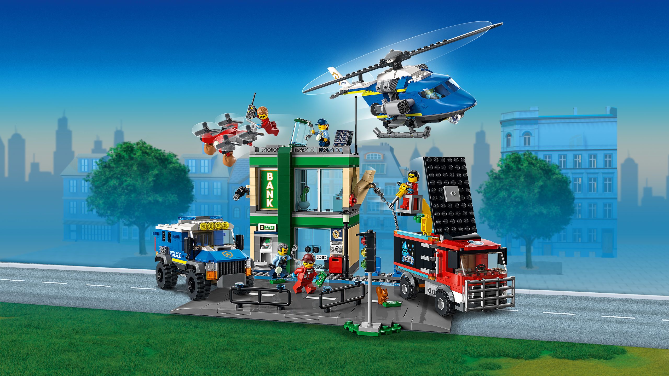 銀行強盗チェイス - ビデオ - LEGO.comキッズ
