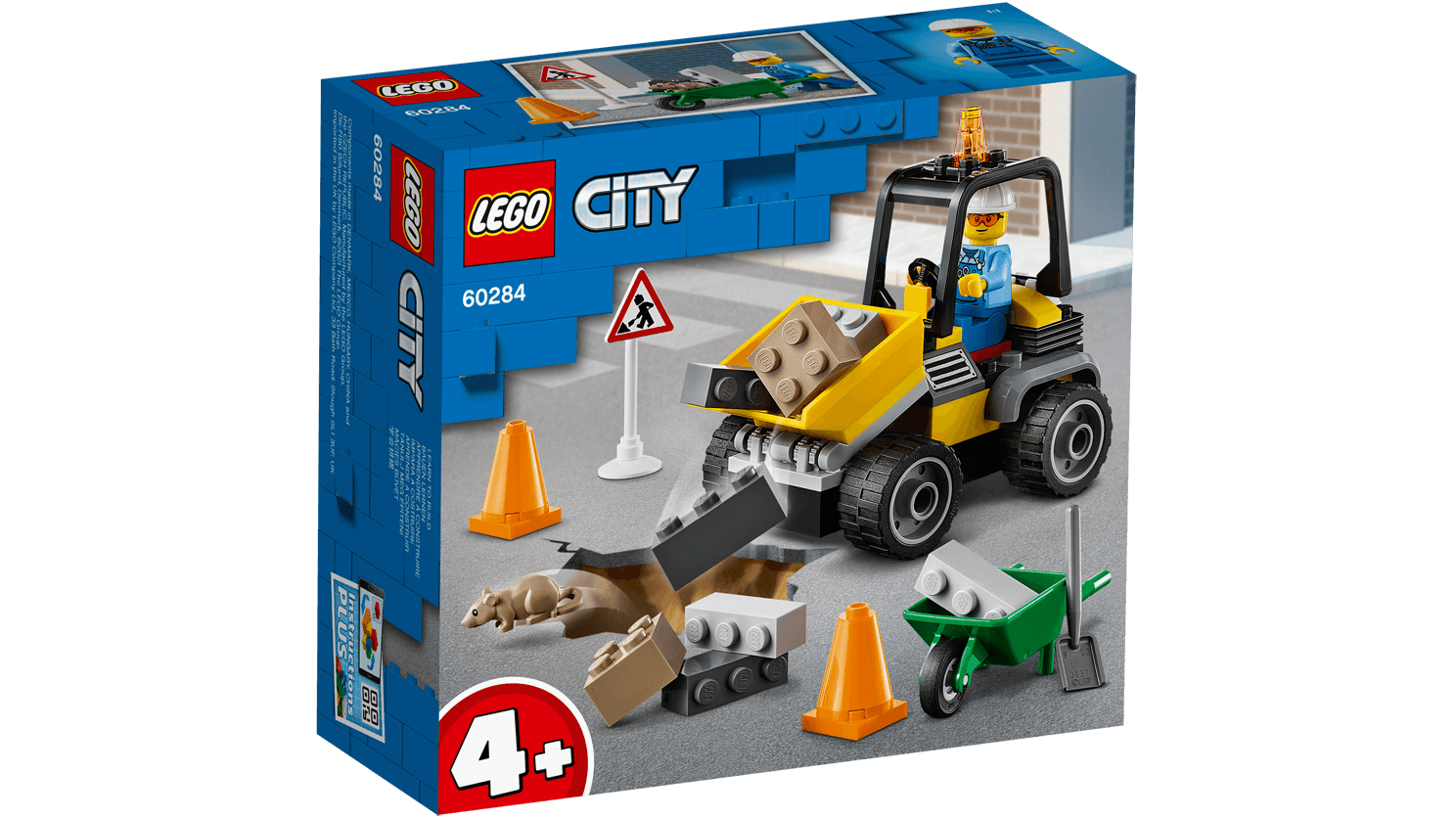 道路工事用トラック レゴ シティ セット Lego Comキッズ