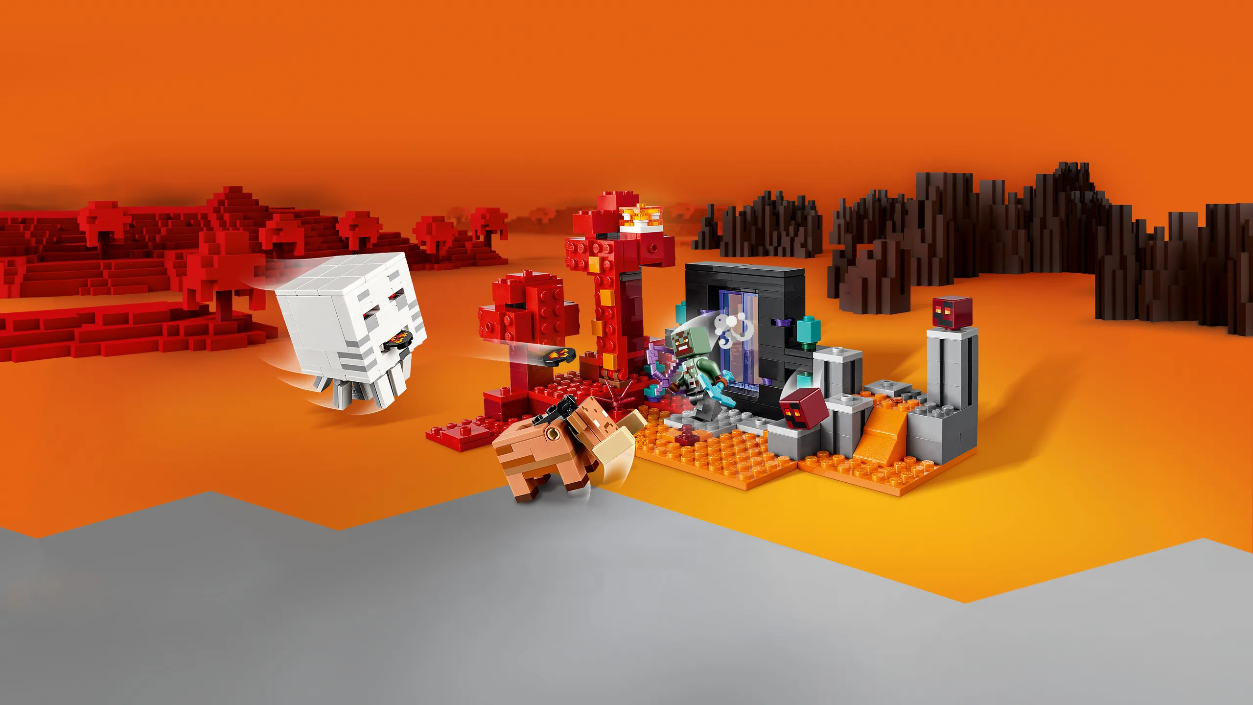 Jeux de construction Lego Minecraft - Underground castle