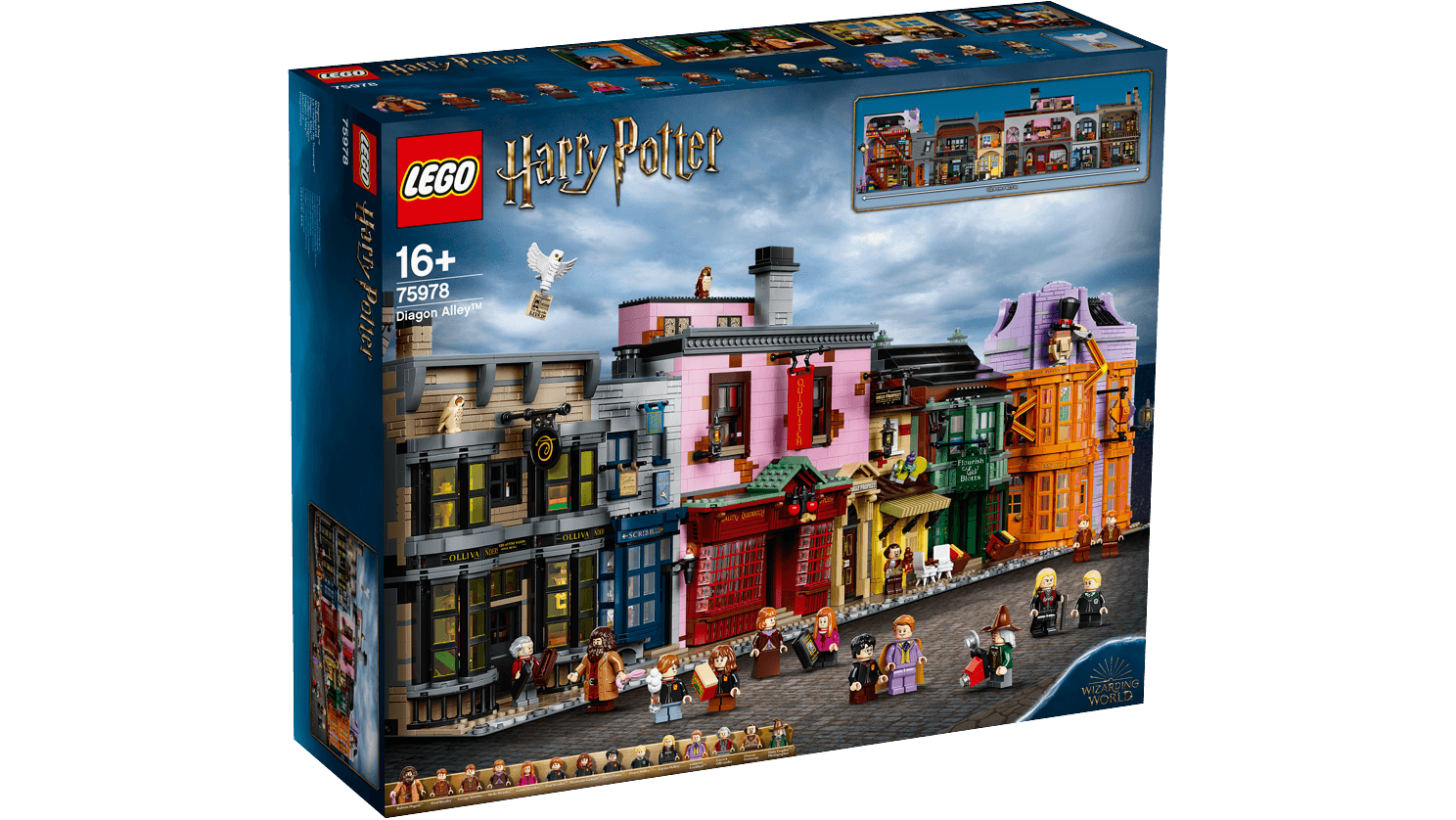 Winkelgasse 75978 Lego Harry Potter Und Phantastische Tierwesen Sets Lego Com Fur Kinder