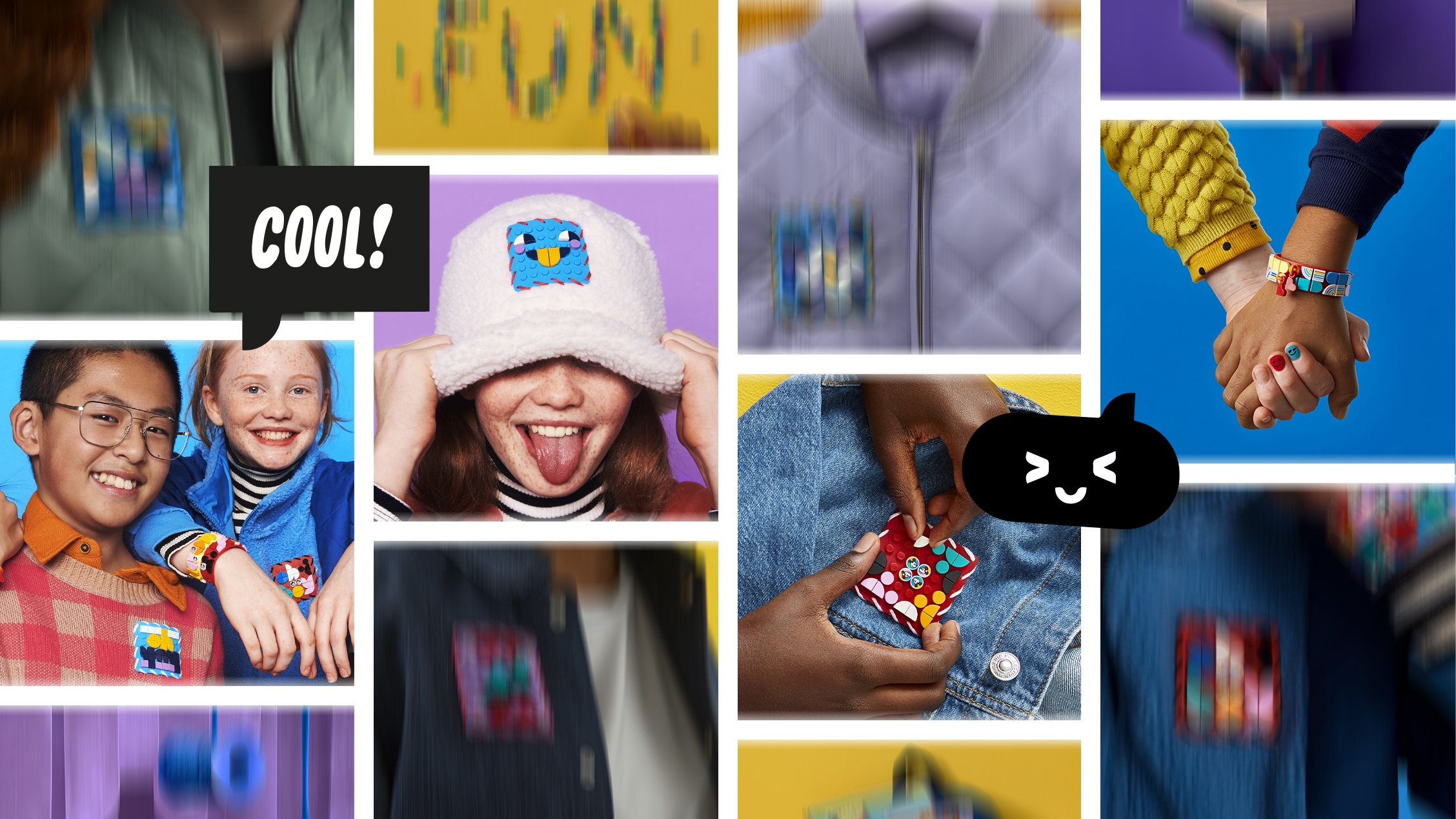 Share your fashion sense with LEGO® DOTS -  for kids