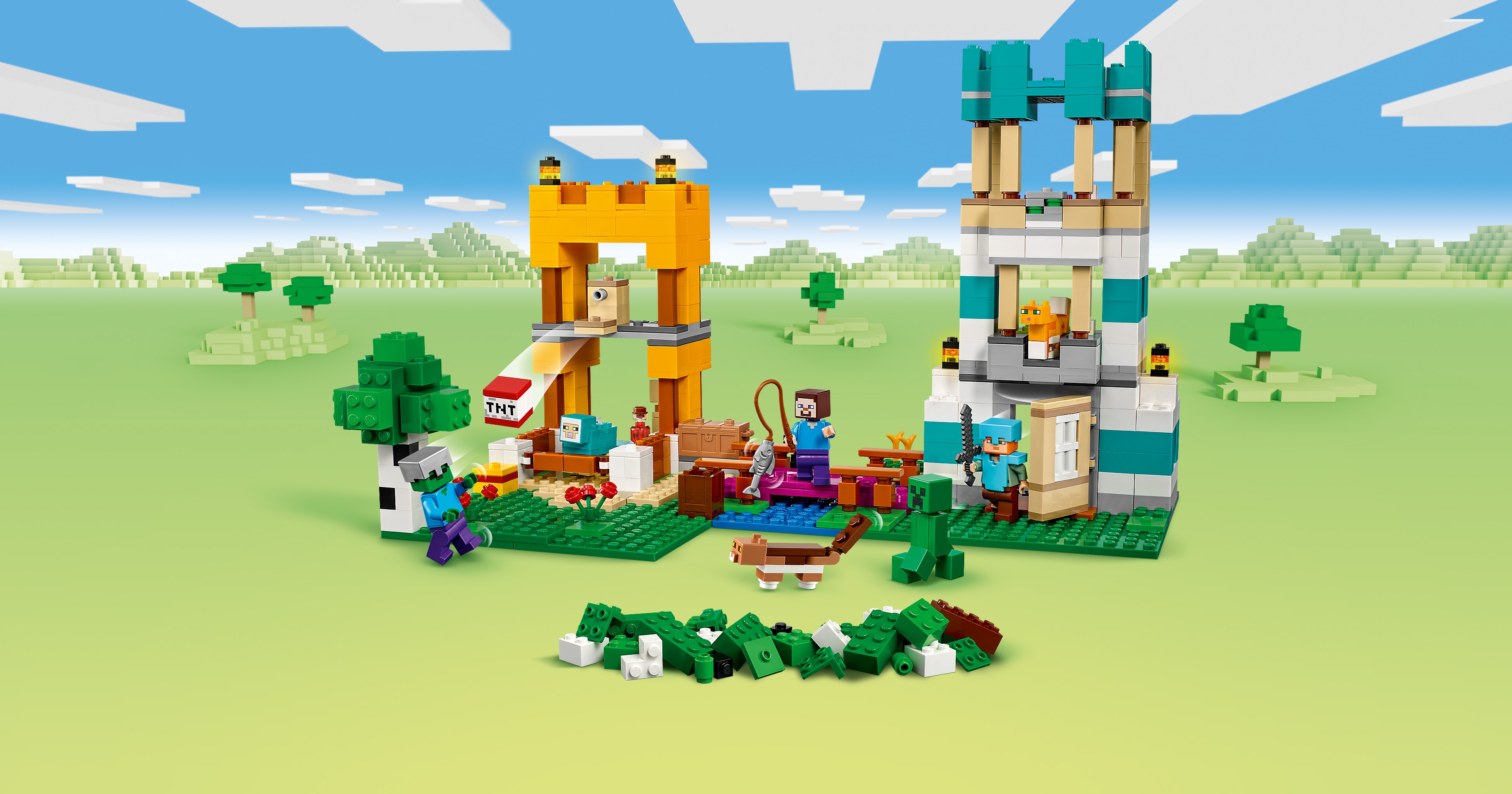 LEGO® Minecraft® 21249 La boîte de construction 4.0