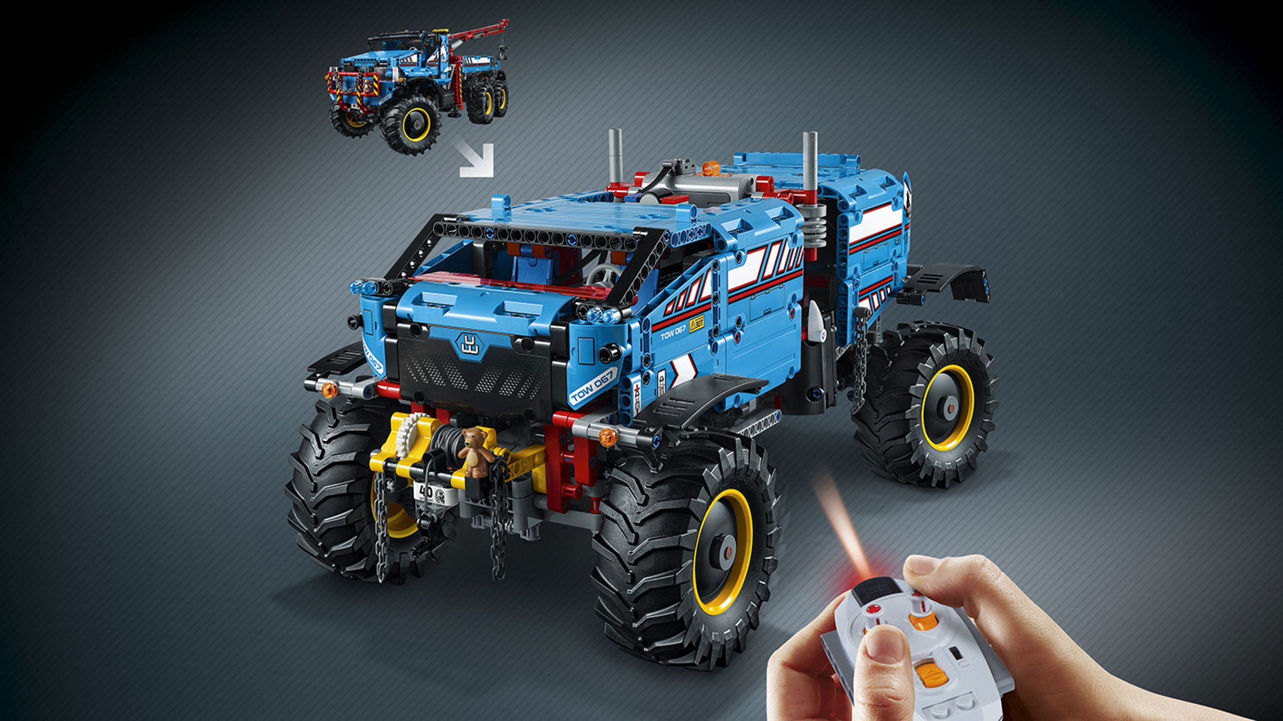 6x6 全地形マグナムレッカー車 - ビデオ - LEGO.comキッズ