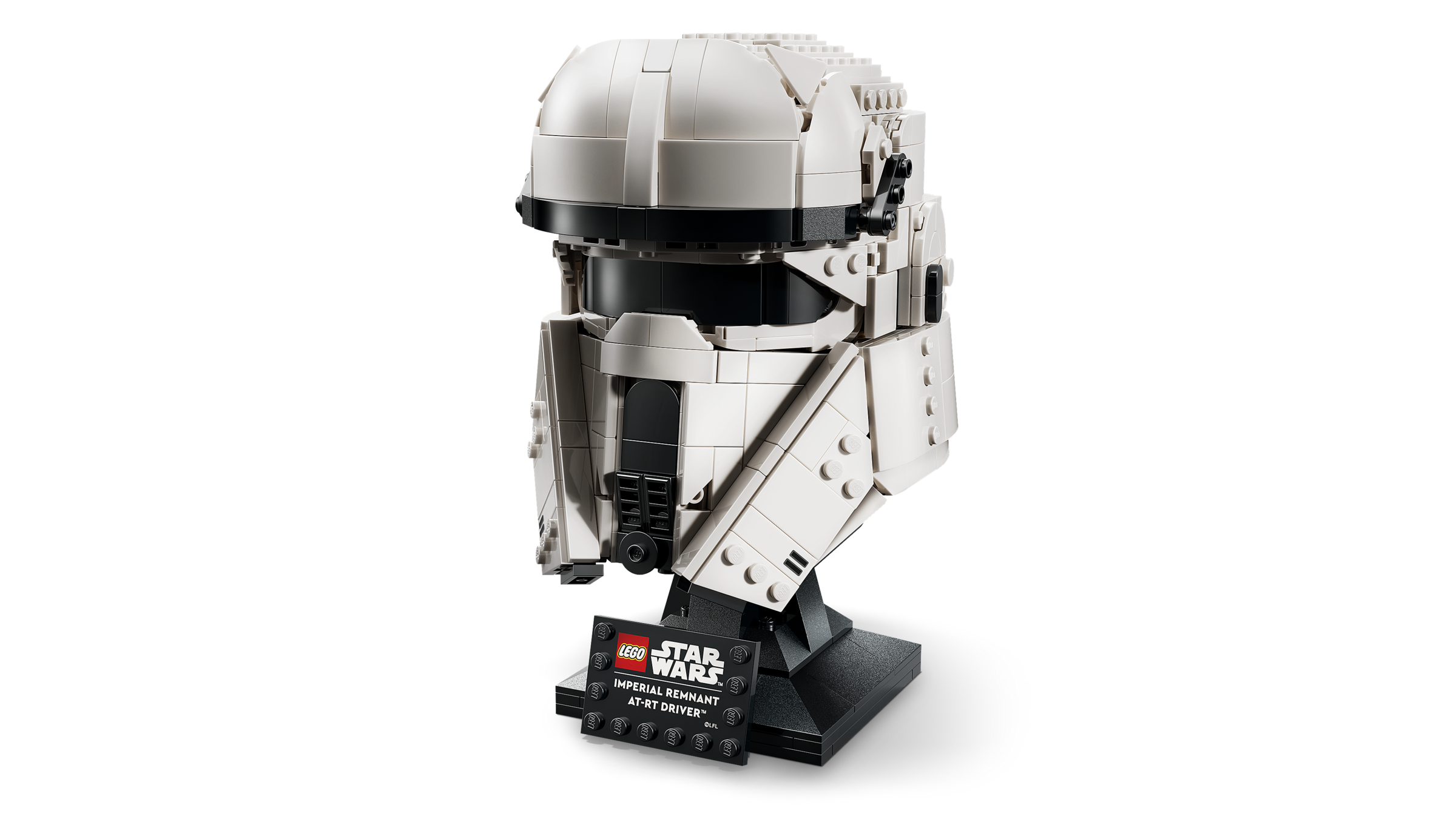 LEGO Le casque de pilote d’AT-RT des Vestiges de l'Empire 75458, vue officielle du set