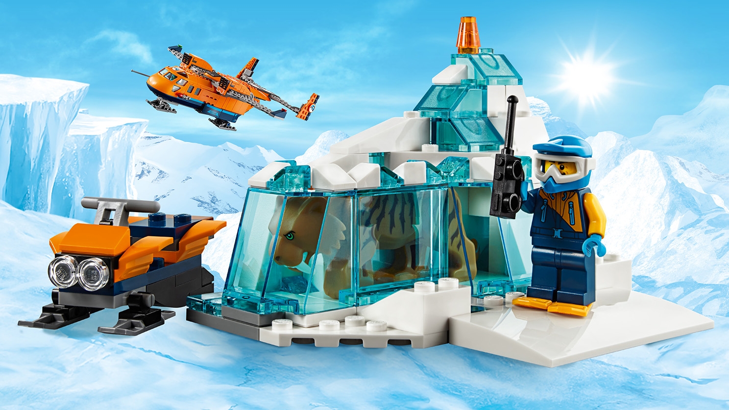 Polarforsyningsfly 60196 - City - LEGO.com for