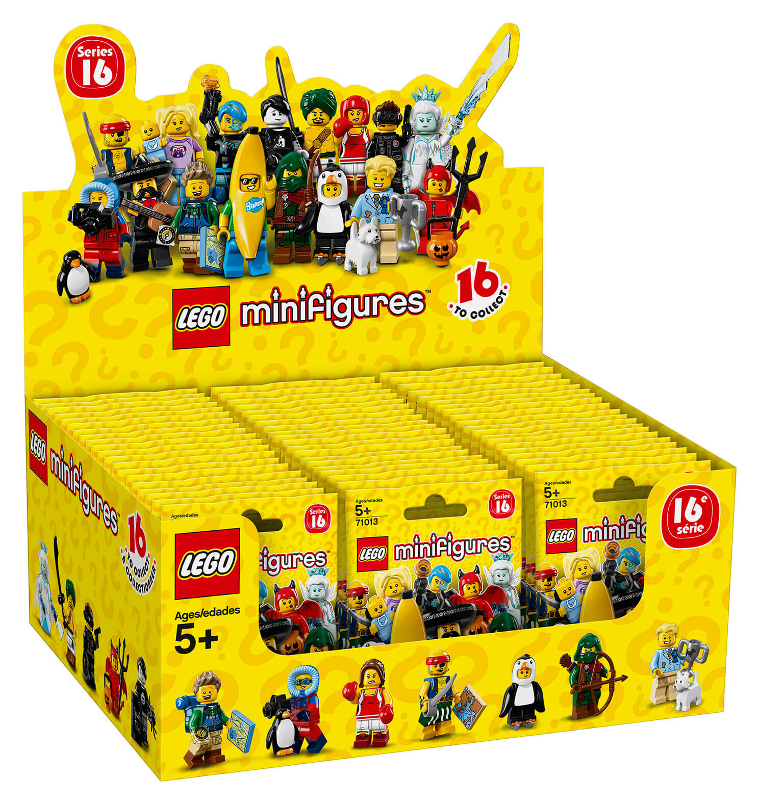 Collezione Completa LEGO 71013 Minifigures Serie 16 
