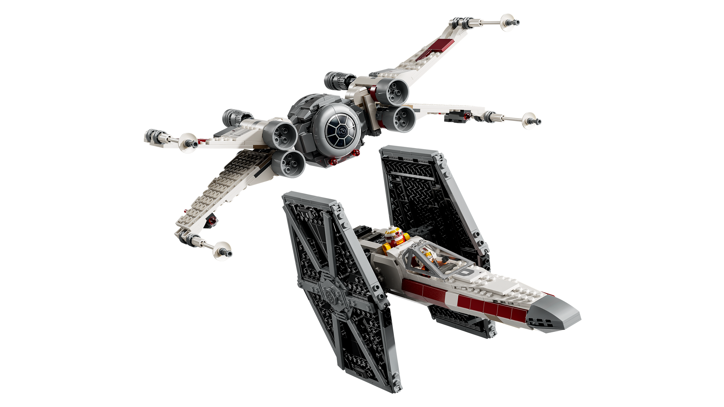 TIE Fighter & XWing Mashup Videos for kids