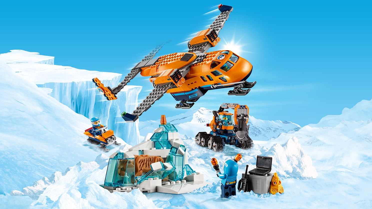 Polarforsyningsfly 60196 - City - LEGO.com for