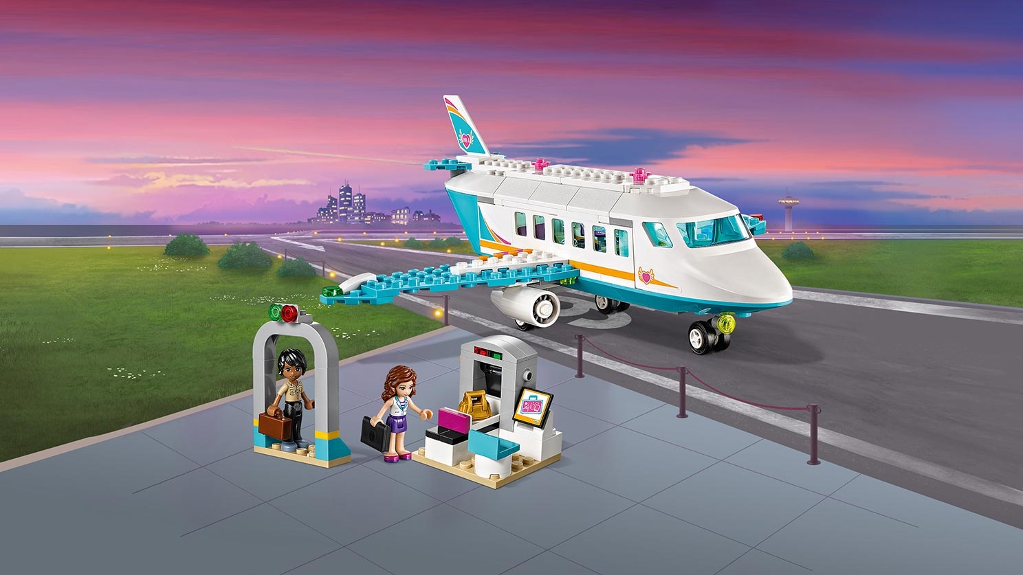 LEGO Friends 41100 Heartlake Private Jet Building Kit 