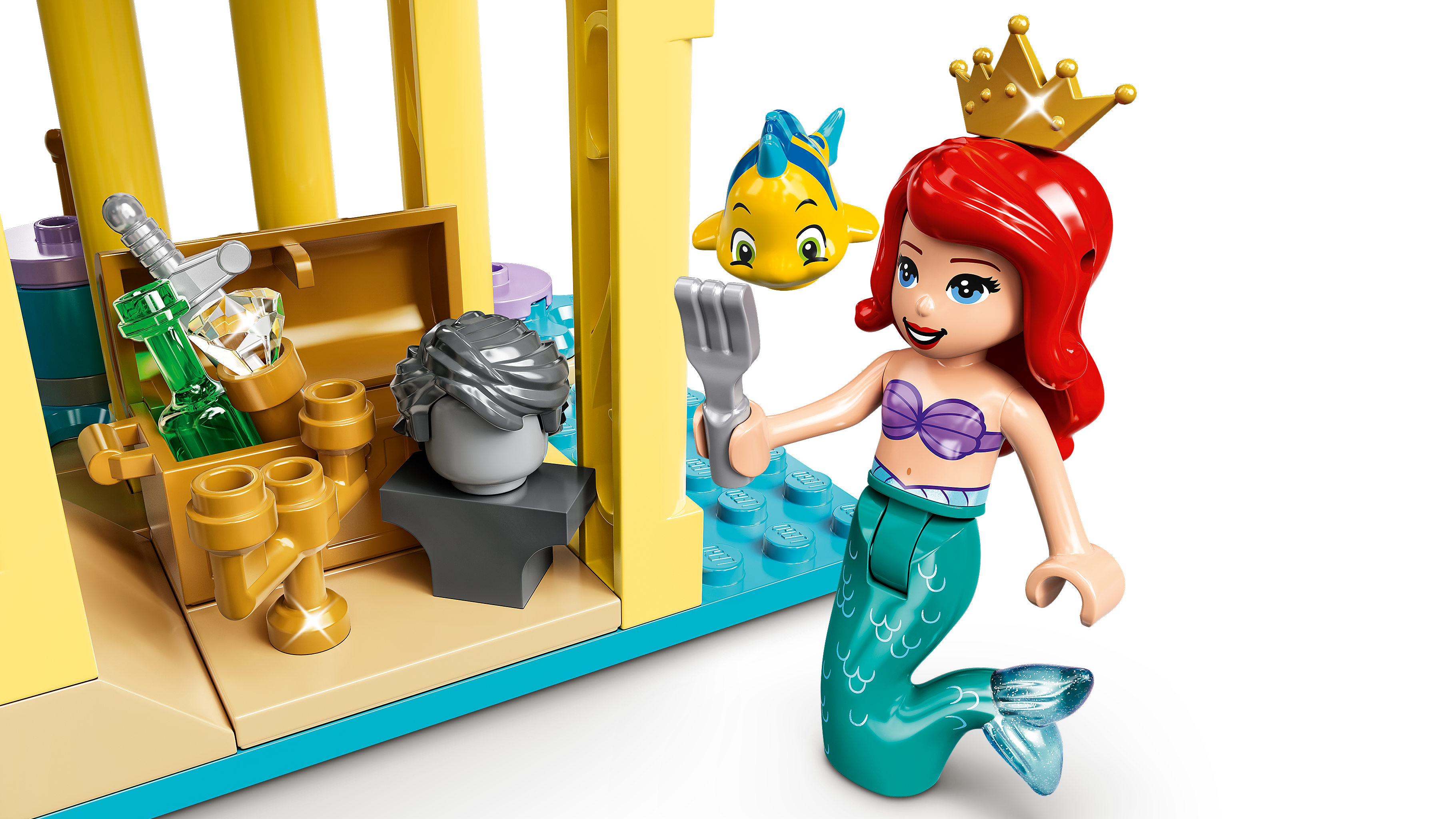 アリエルの海のお城 43207 - レゴ® |ディズニーセット - LEGO.comキッズ