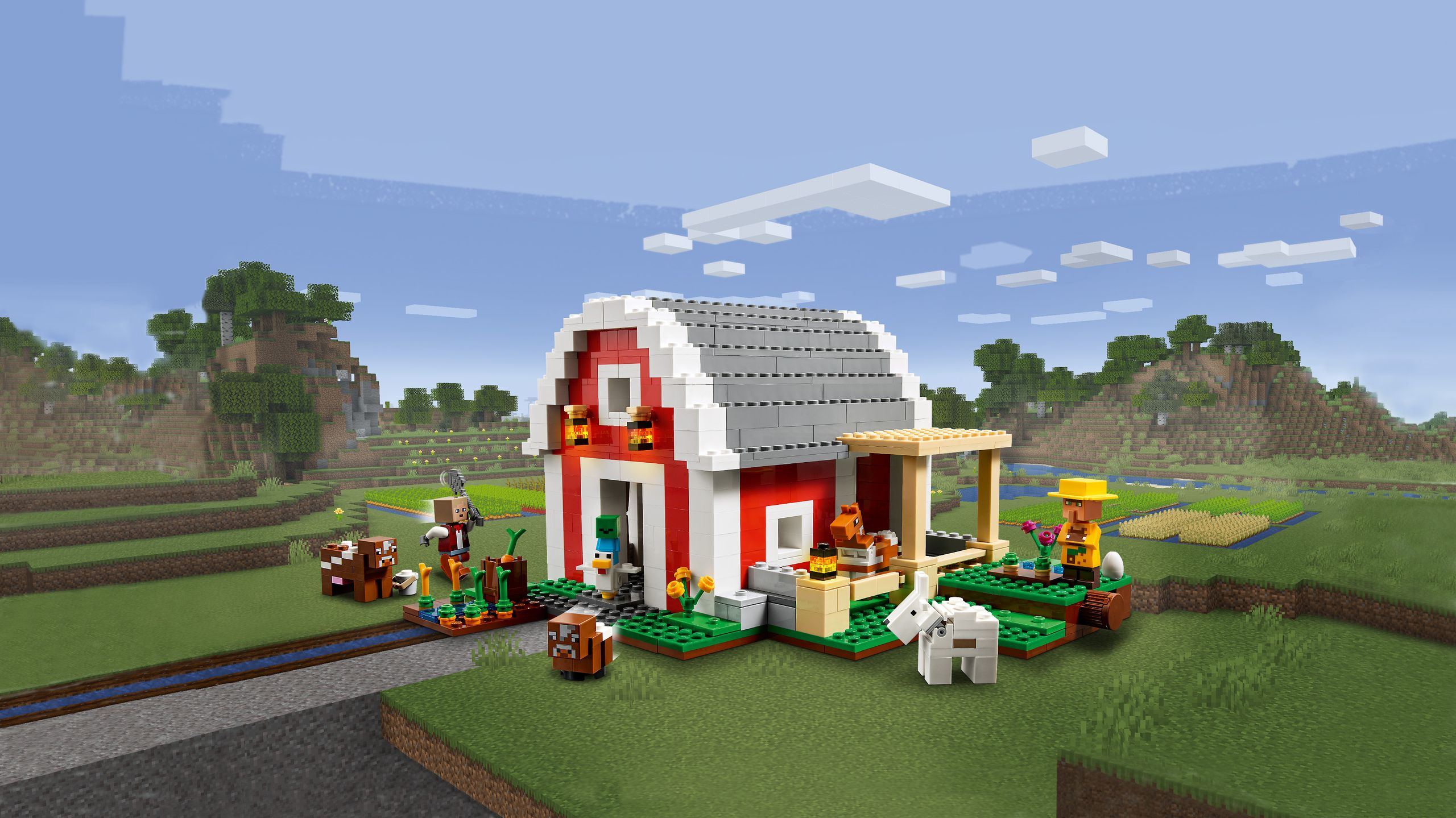 赤い馬小屋 - ビデオ - LEGO.comキッズ