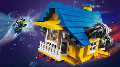 Konfrontere Mindst Slumkvarter Emmet's Dream House/Rescue Rocket! 70831 - THE LEGO® MOVIE 2™ Sets - LEGO.com  for kids