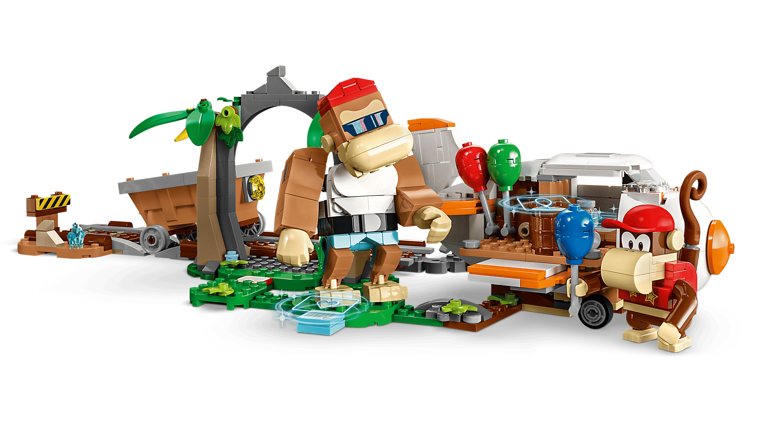 ディディーコング の トロッコライド - ビデオ - LEGO.comキッズ