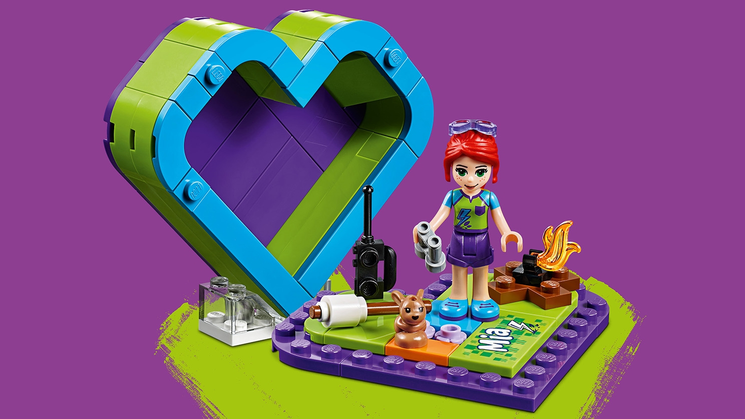 LEGO Friends 41358 Mias Herzbox und eine Häschenfigur N1/19 