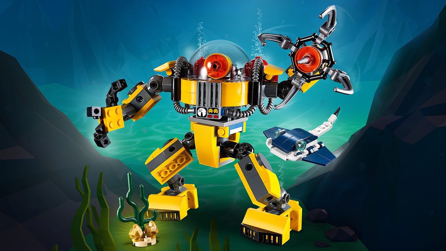 海底調査ロボット レゴ クリエイターセット Lego Comキッズ