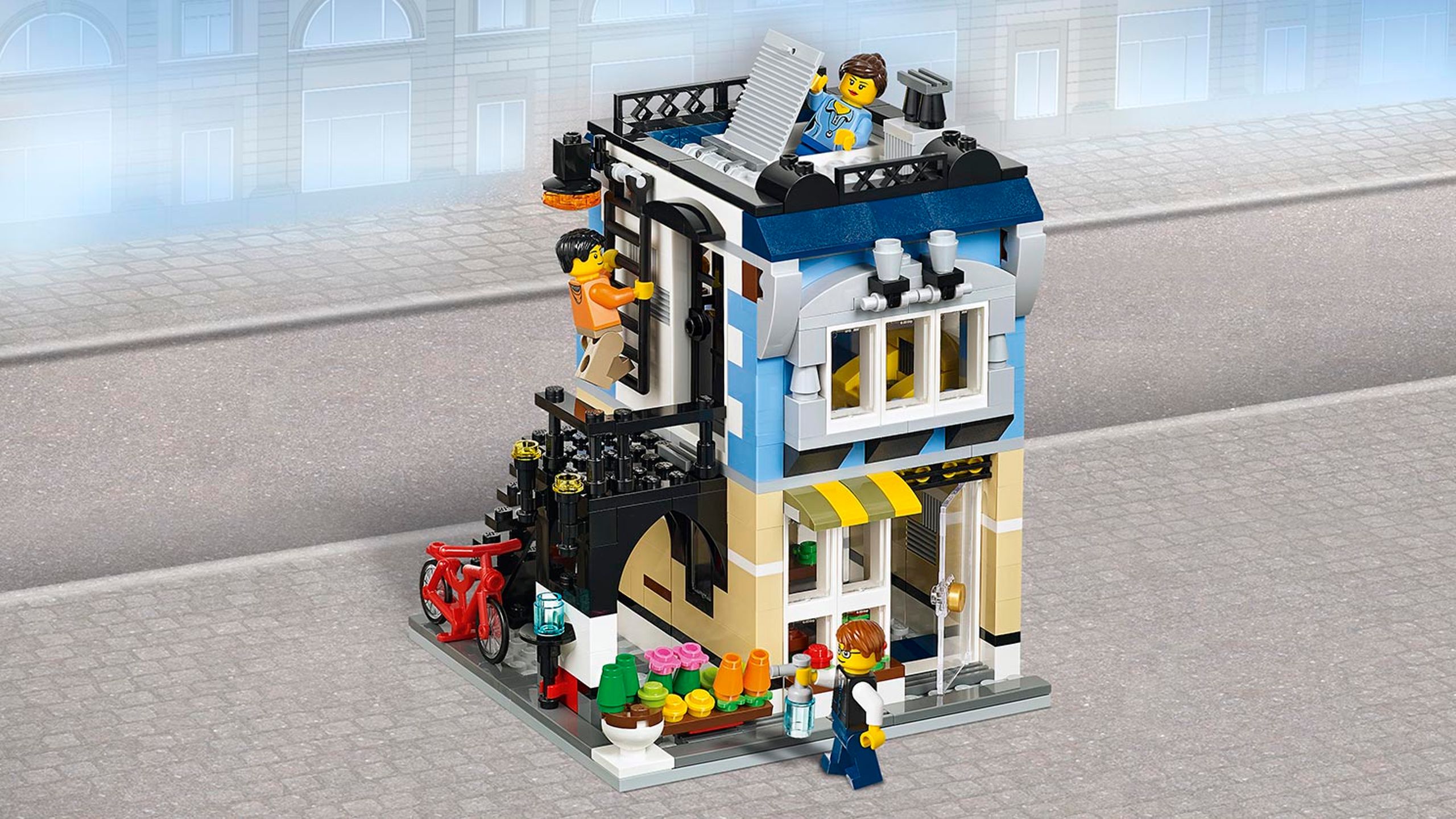 バイクショップとカフェ - ビデオ - LEGO.comキッズ