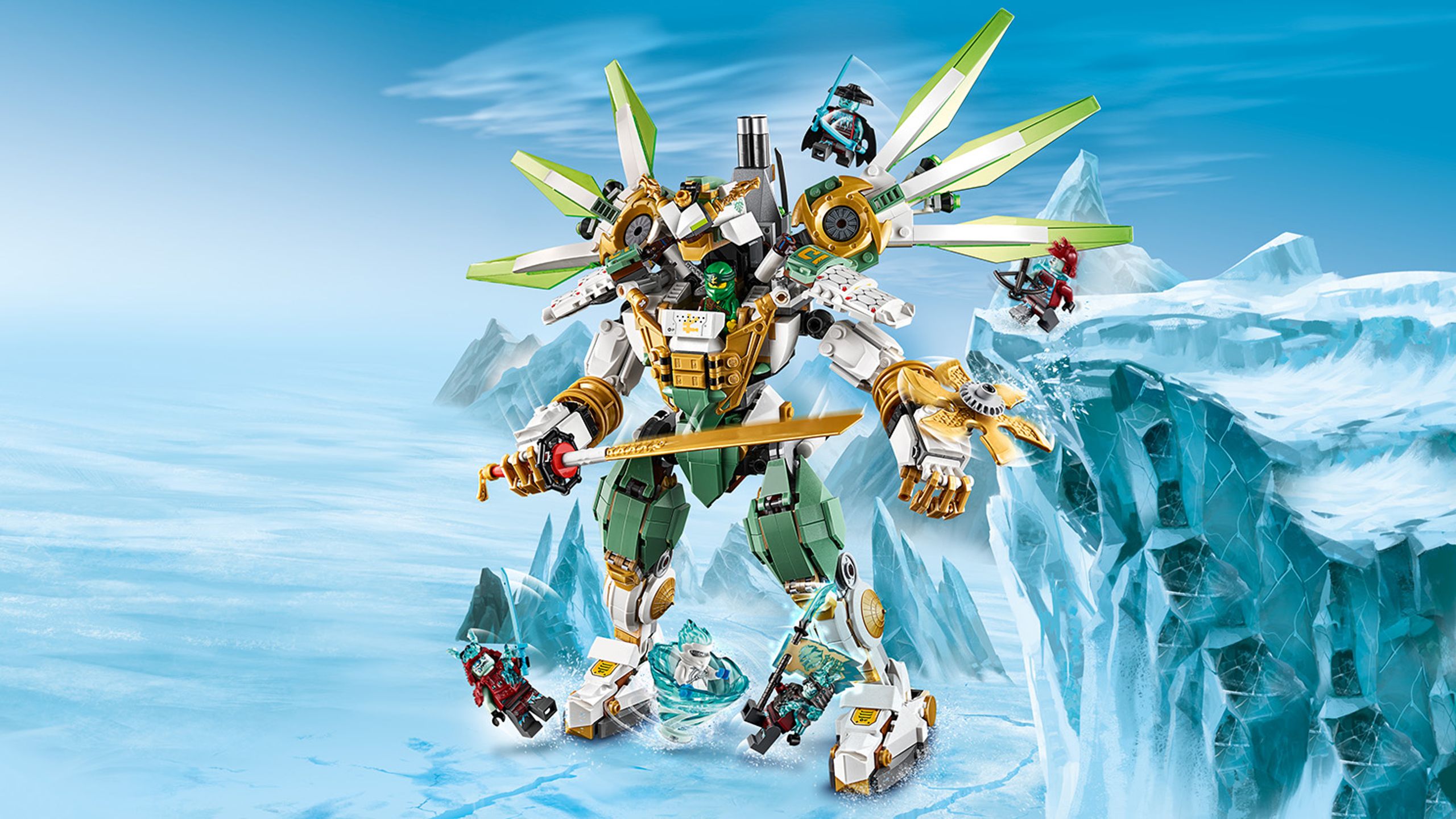 レゴ (LEGO) ニンジャゴー 巨神メカ タイタンウィング 70676