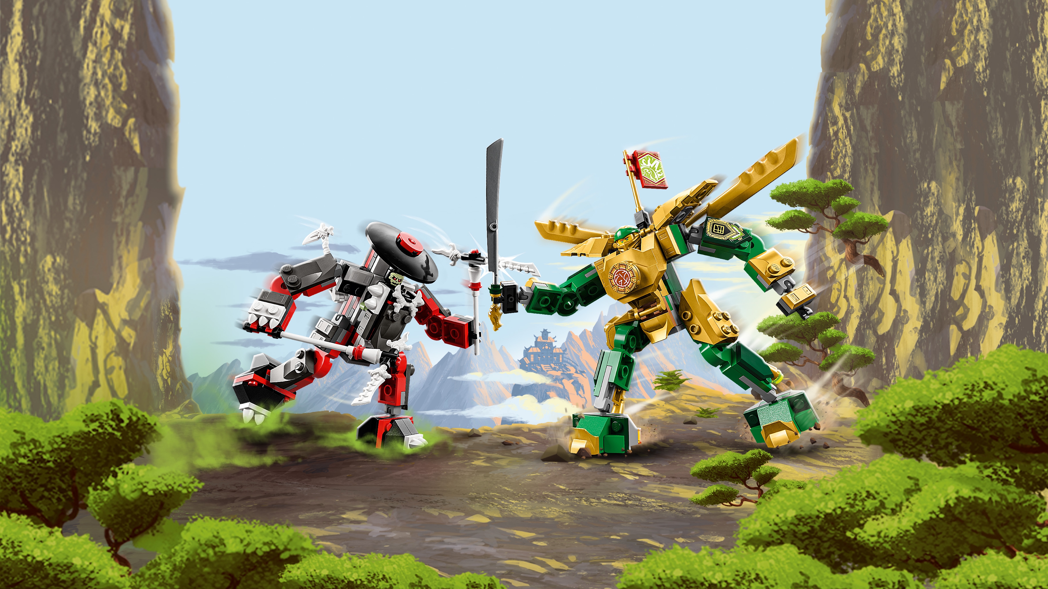 Lloyd\'s Mech Battle EVO - Videos - LEGO.com for kids