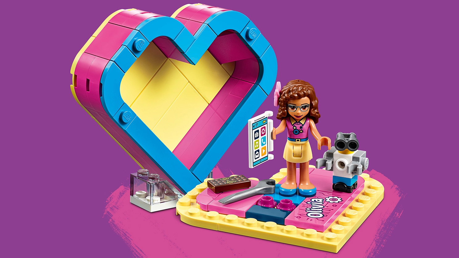 Olivia's Heart Box - Videos - LEGO.com for kids