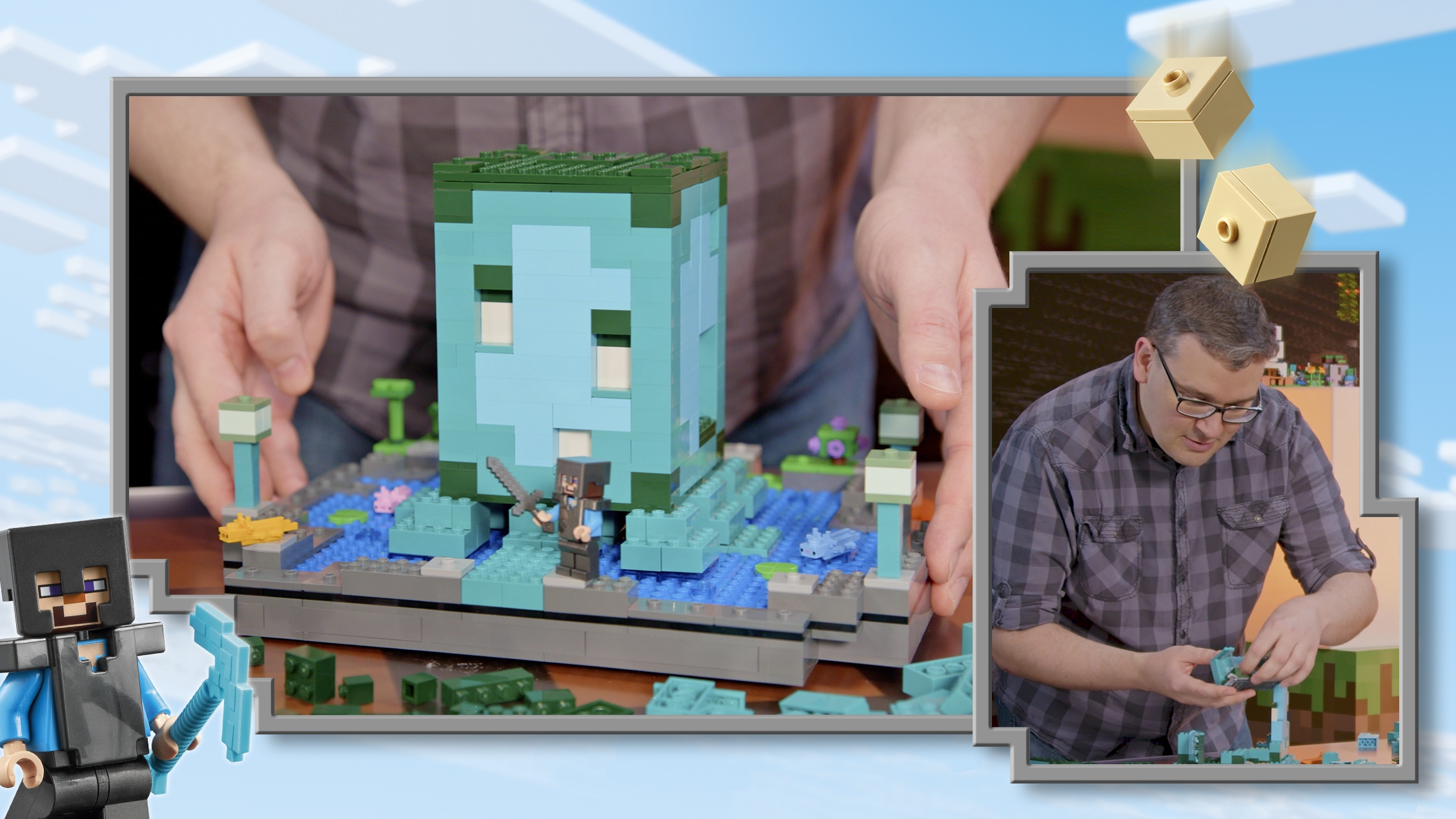 Wild dream house - LEGO® Minecraft® Videos LEGO.com for kids