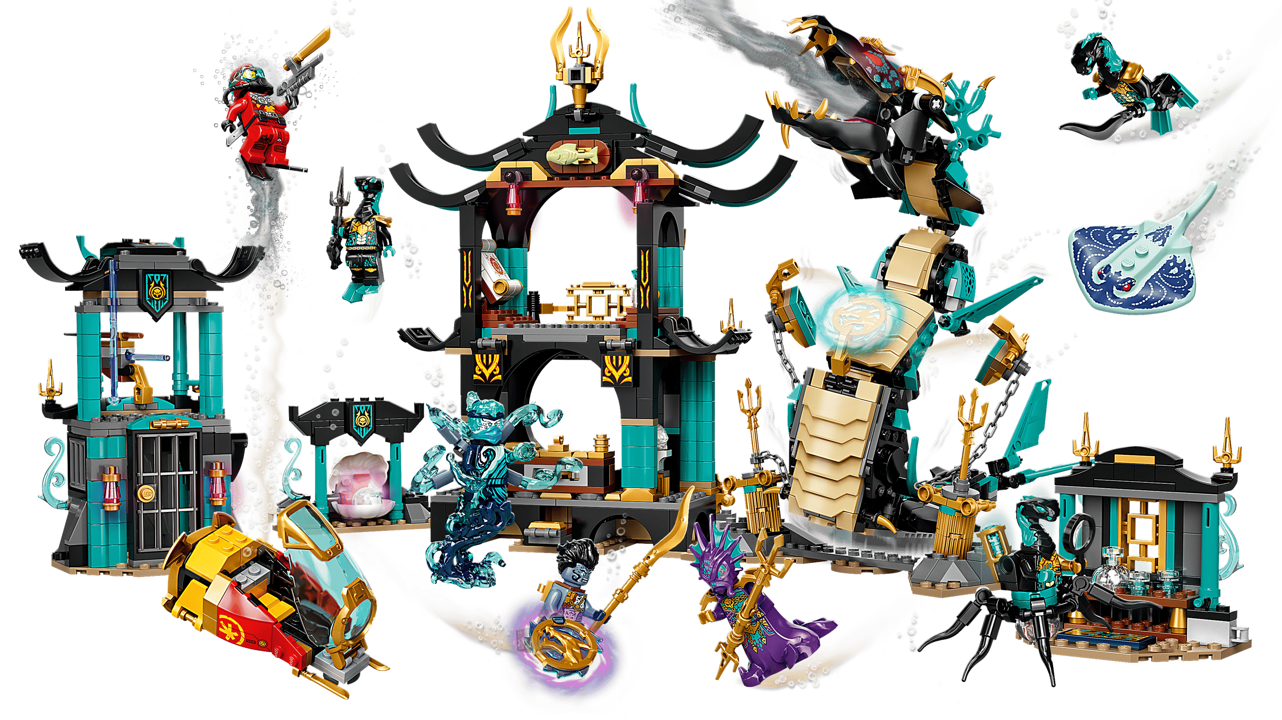 おわりのない海の神殿 - ビデオ - LEGO.comキッズ
