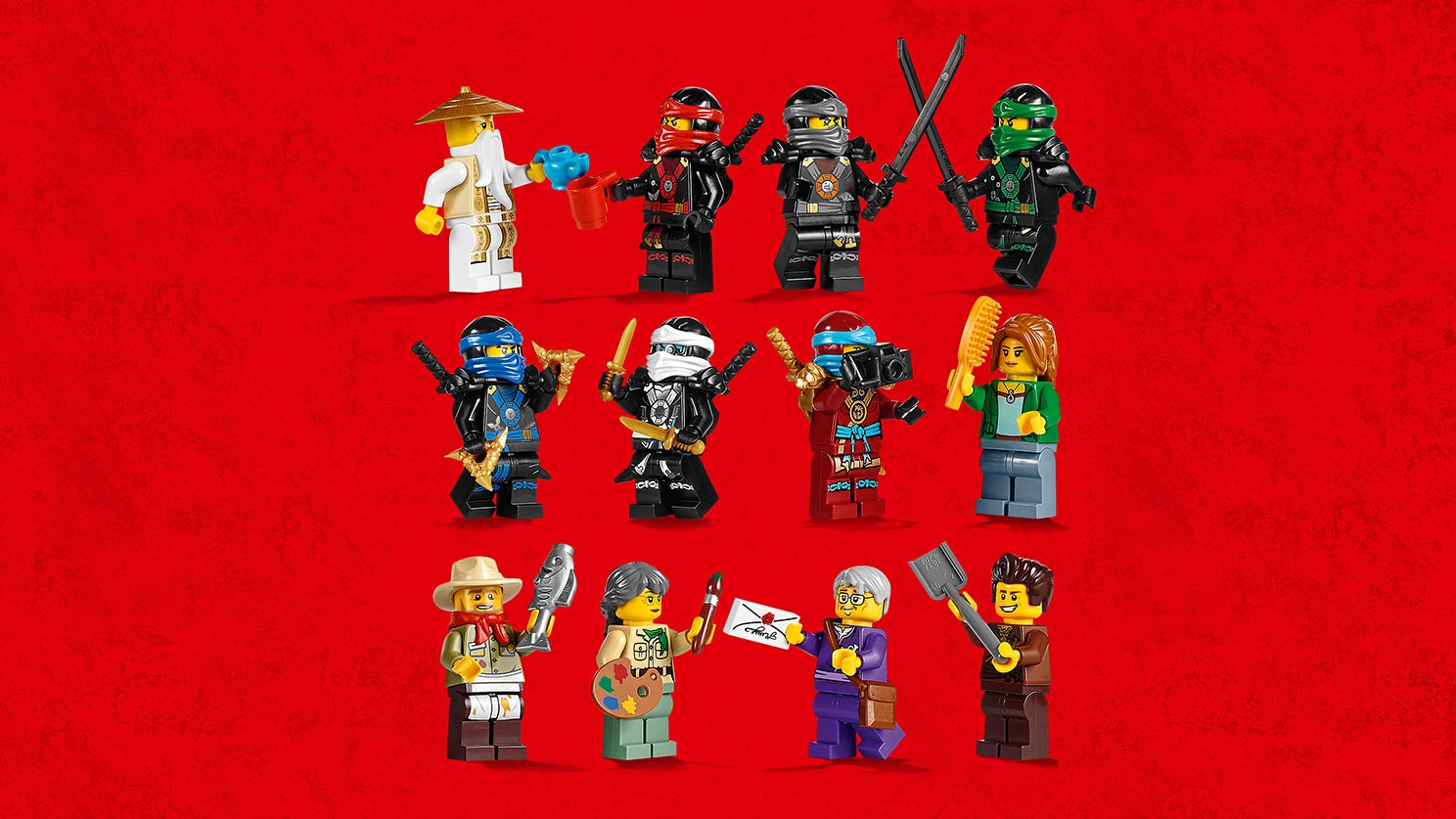 Lego dareth de Set 70751 templo de airjitzu Ninjago Minifigura Nueva njo170 