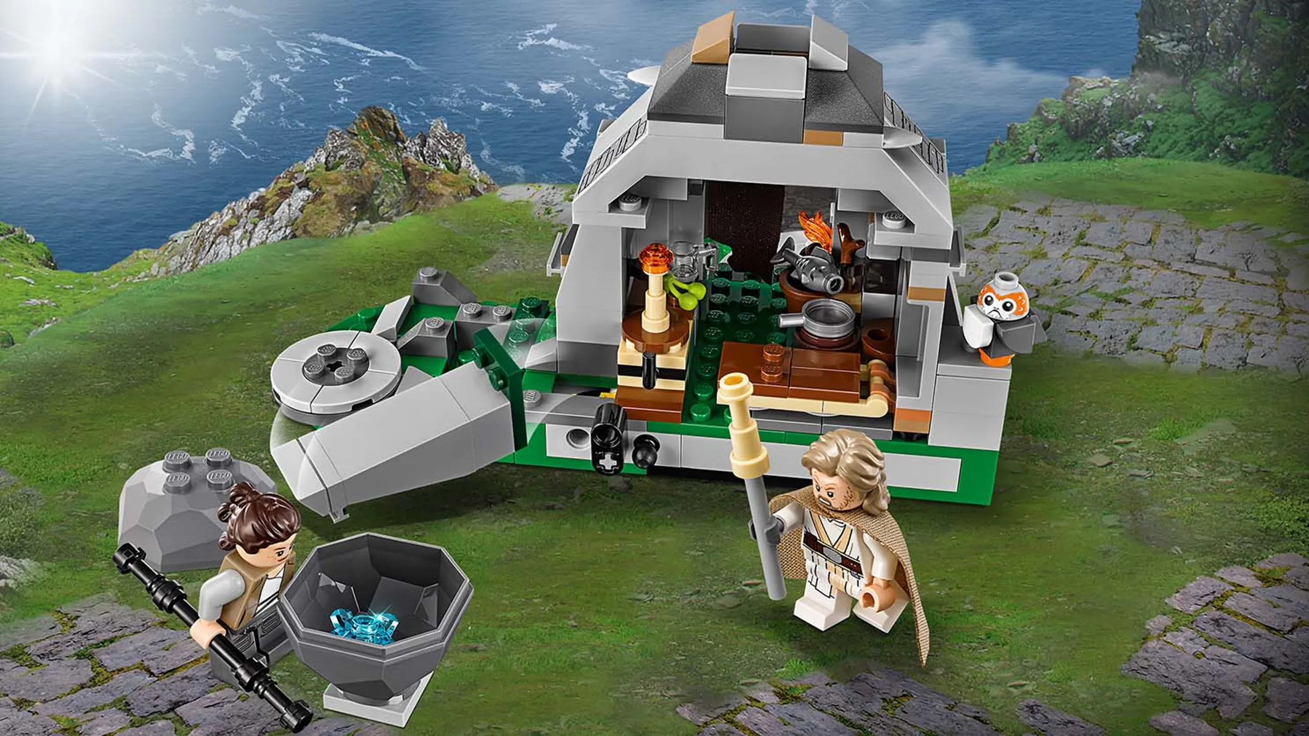 75200 - LEGO Star Wars - Ahch-To Island™ Training - Lightsaber, Jedi, Battle, Duel
