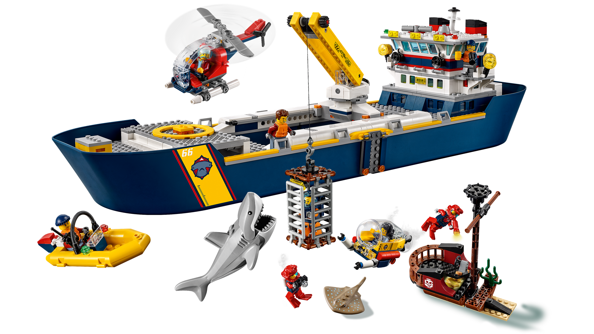 LEGO 60266 Ocean Exploration Ship