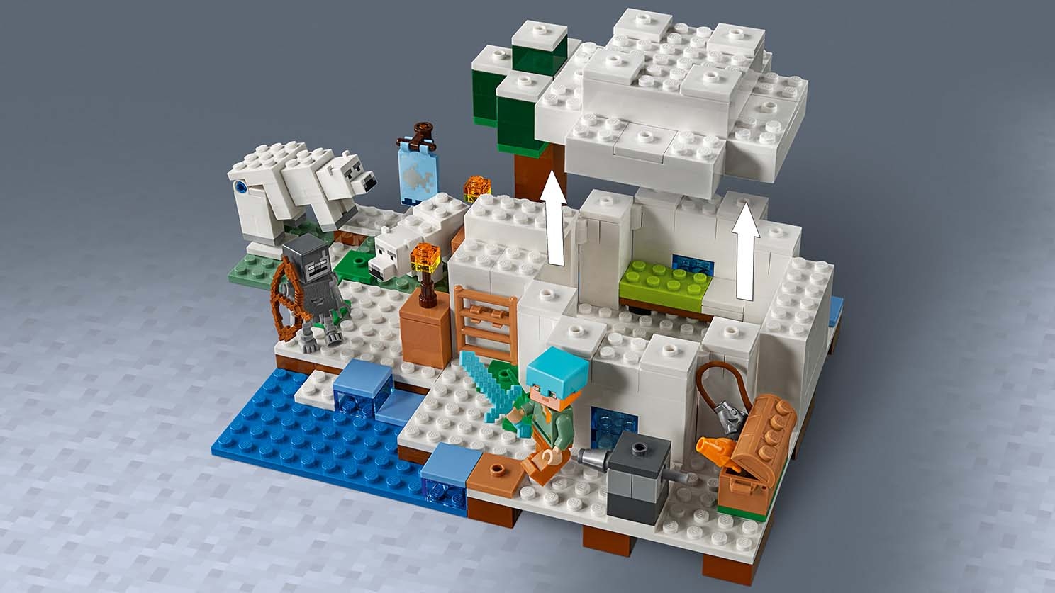 北極のイグルー レゴ マインクラフト セット Lego Comキッズ