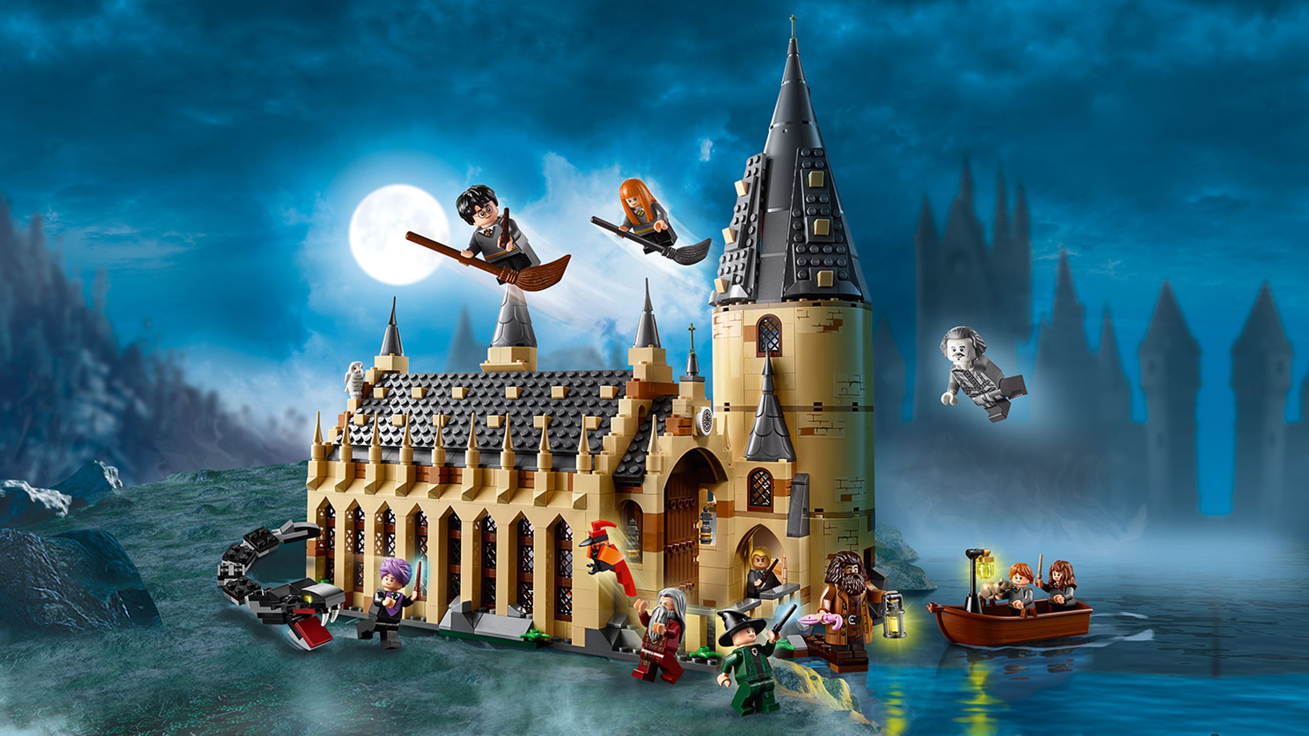 ホグワーツの大広間 - ビデオ - LEGO.comキッズ