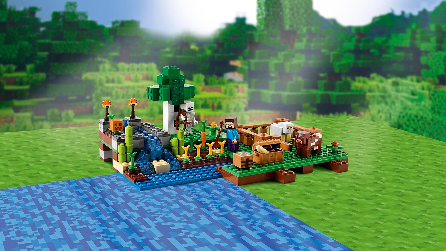 Farm 21114 LEGO® Minecraft™ - LEGO.com kids