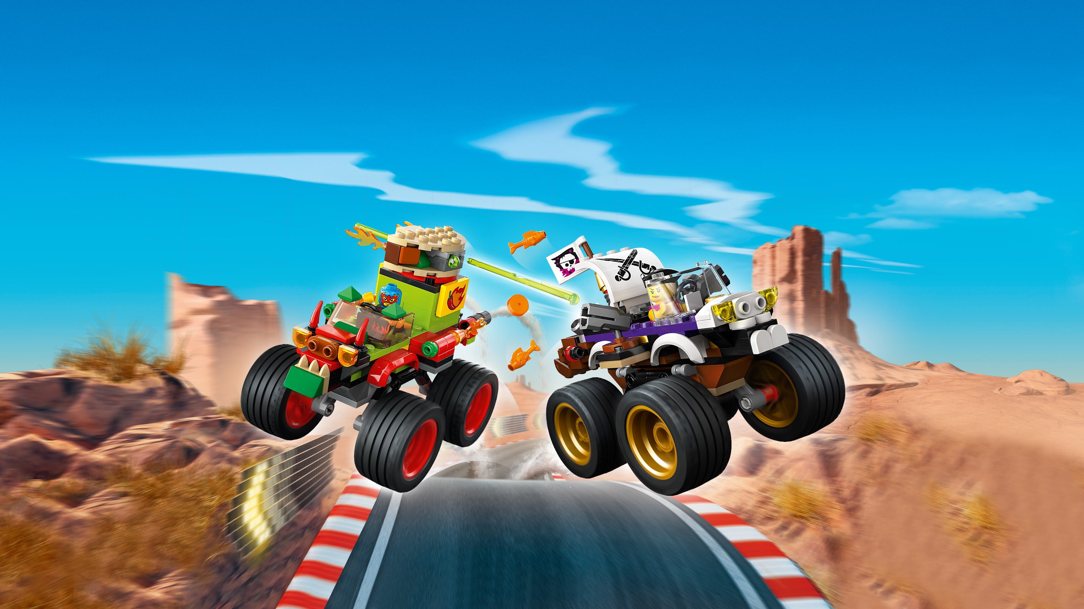 Monster Vision Let's Your Monster Trucks Jump Over Objects with