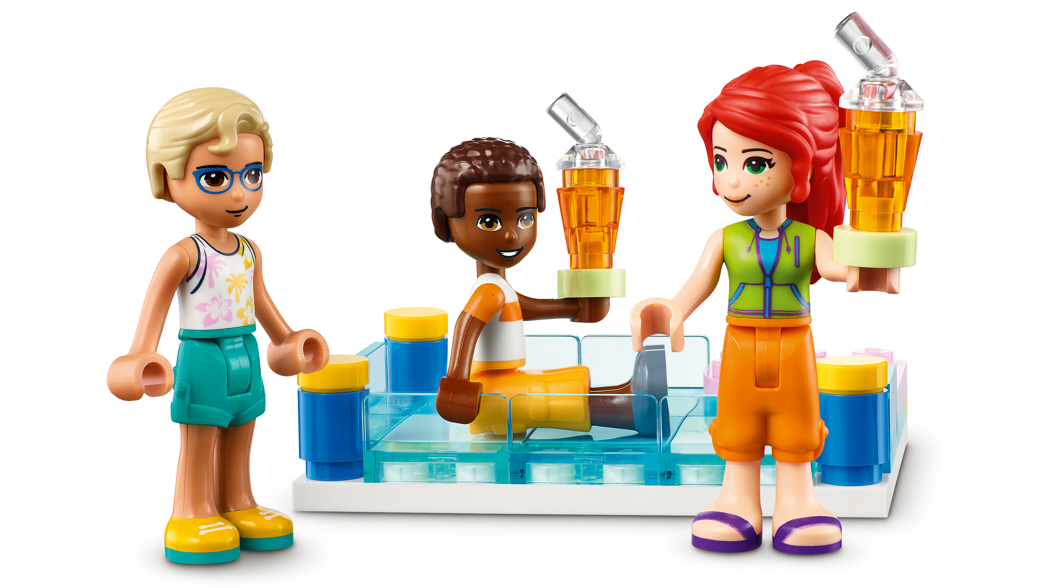 Minifigure di ragazza femminile in vacanza estiva sulla spiaggia con  valigia e macchina fotografica NOVITÀ Realizzato su misura utilizzando  parti LEGO -  Italia