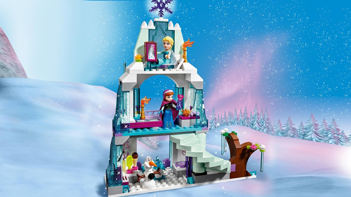 Elsa's Ice Castle 41062 - | Disney Sets - LEGO.com for kids