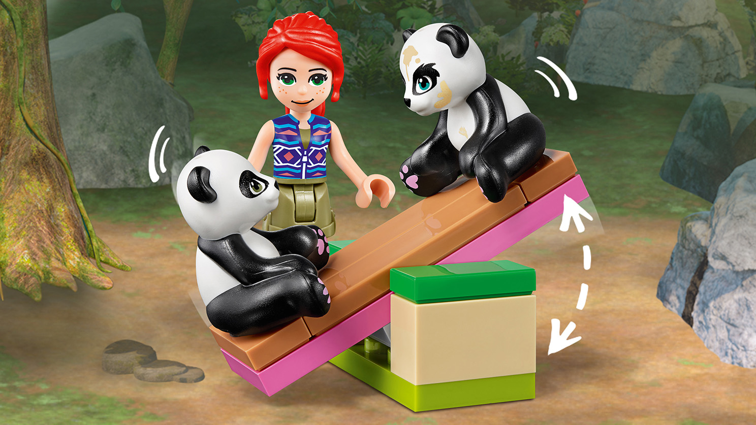 lego friends panda