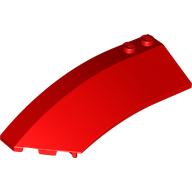 LEFT SHELL 3X8X2, W/ BOW AND ANGLE